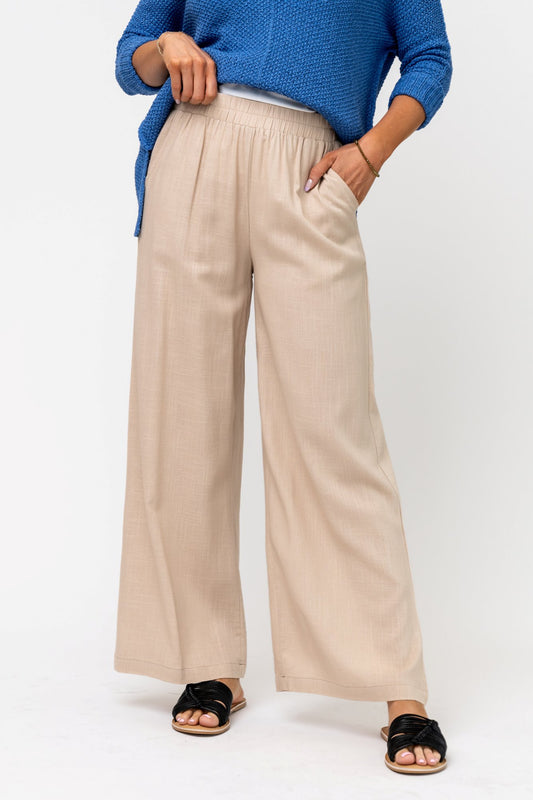 Gabbie Pants in Natural (Small-3XL) Holley Girl 