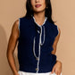 Penelope Top in Navy Clothing Holley Girl 
