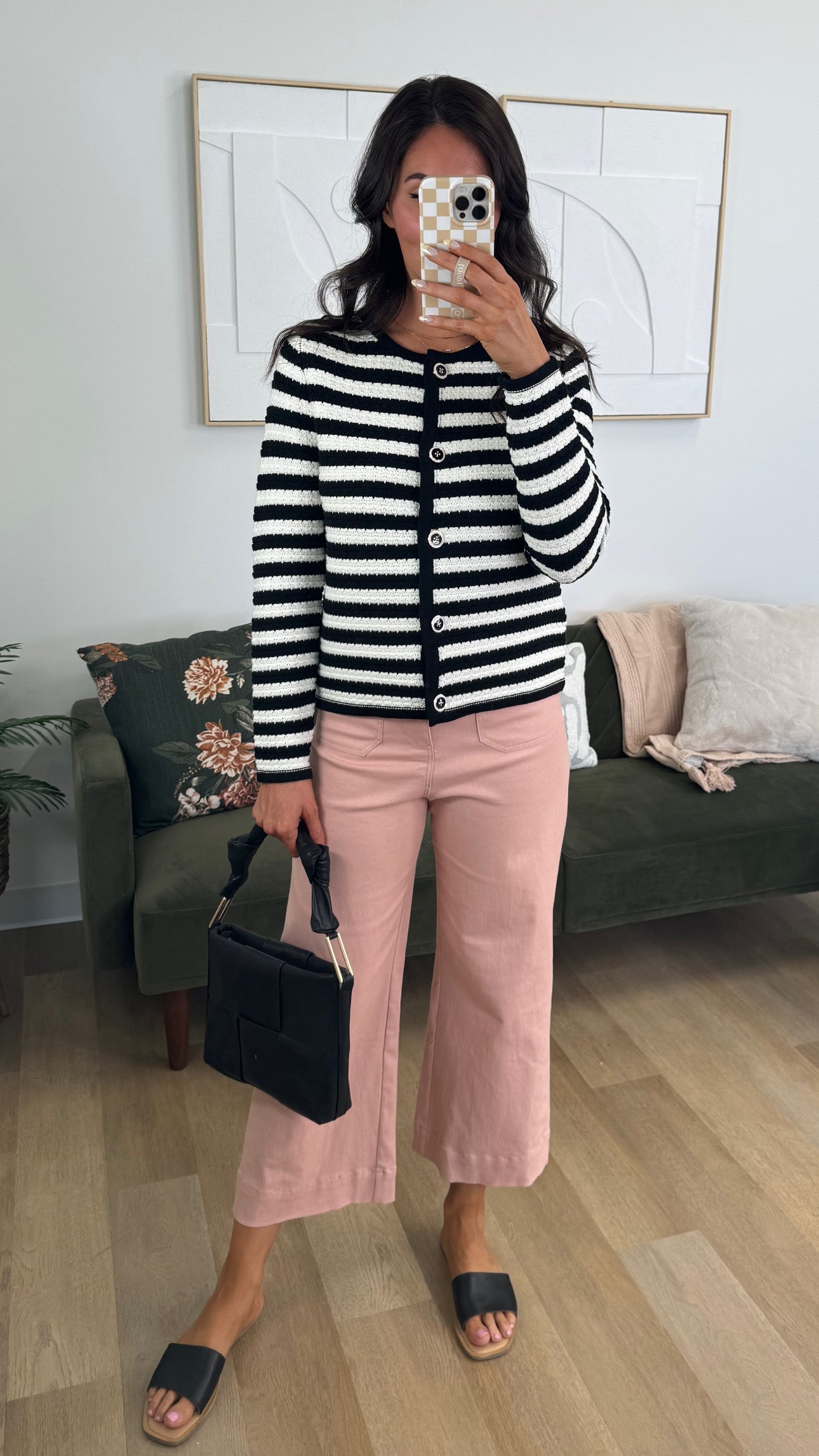 Towns Pant in Blush Holley Girl 