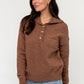 Aspen Sweater in Pecan Clothing Holley Girl 