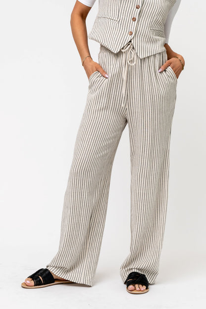 Charleston Pant in Natural Holley Girl 
