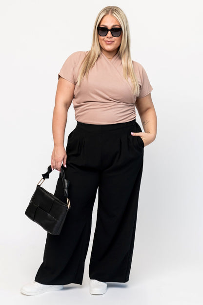 Easton Pant in Black (Small-2XL) Clothing Holley Girl 