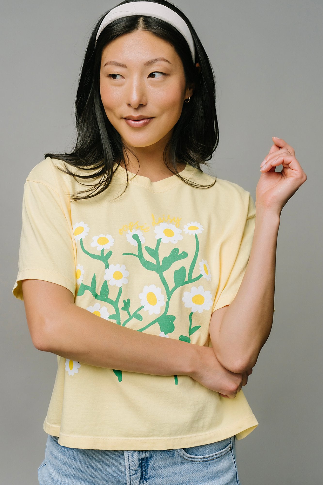 Daisy Boxy Tee Clothing Holley Girl 