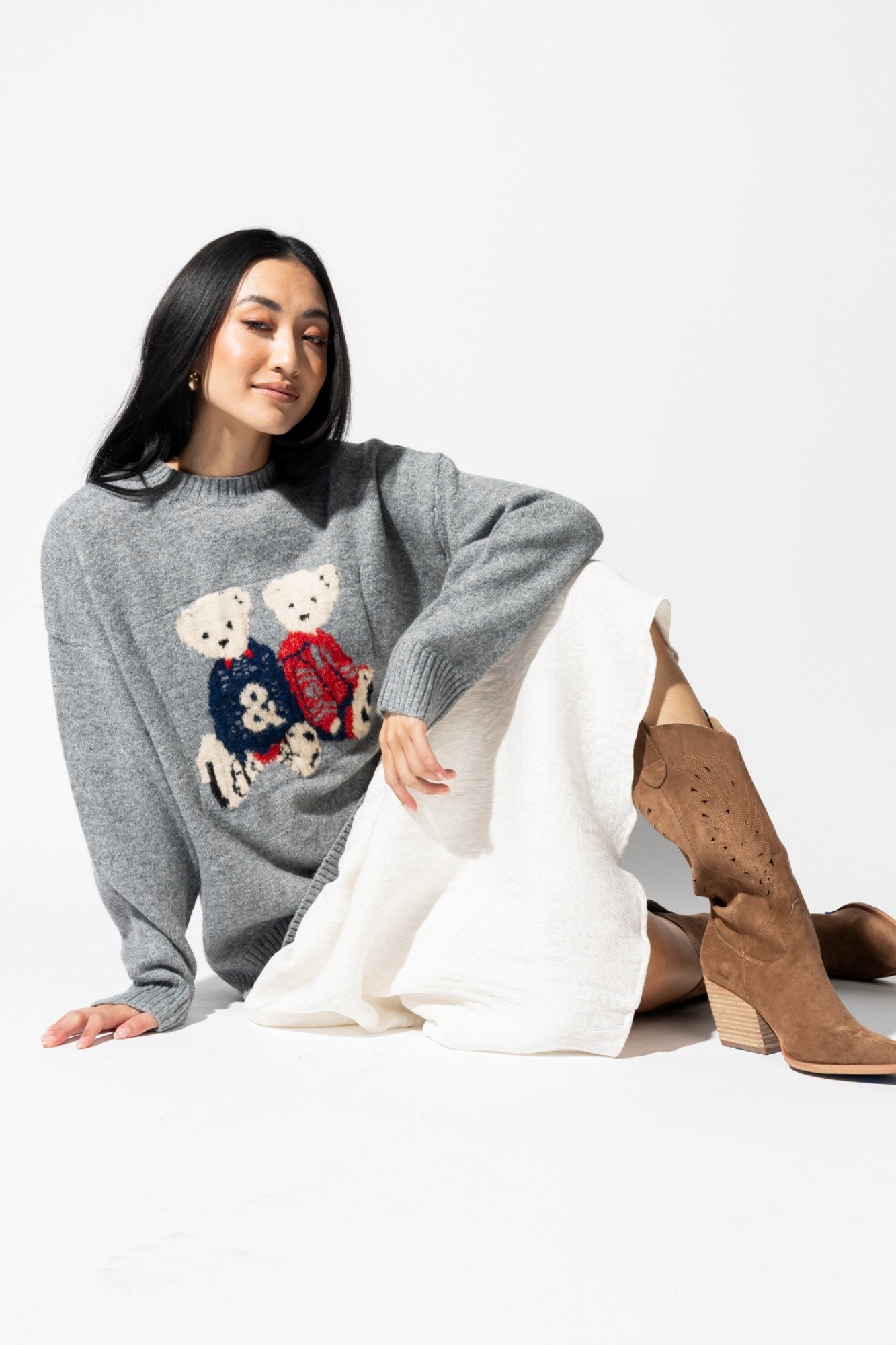 Beary Best Friend Sweater Clothing Holley Girl 