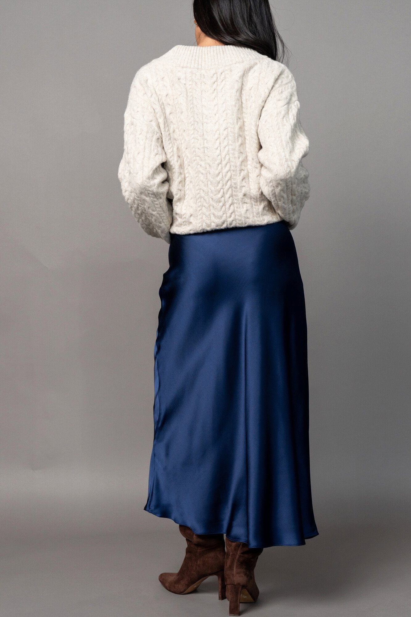 Athena Skirt in Navy Clothing Holley Girl 