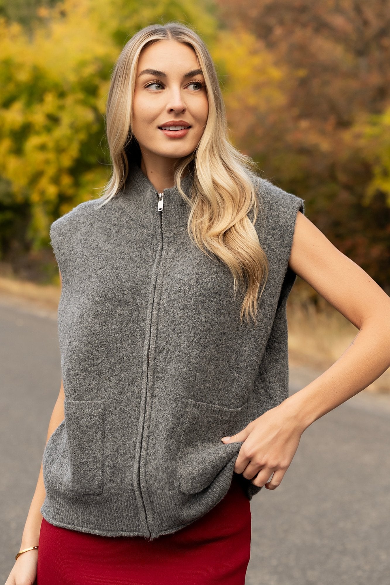 Aldrich Sweater Vest Clothing Holley Girl 