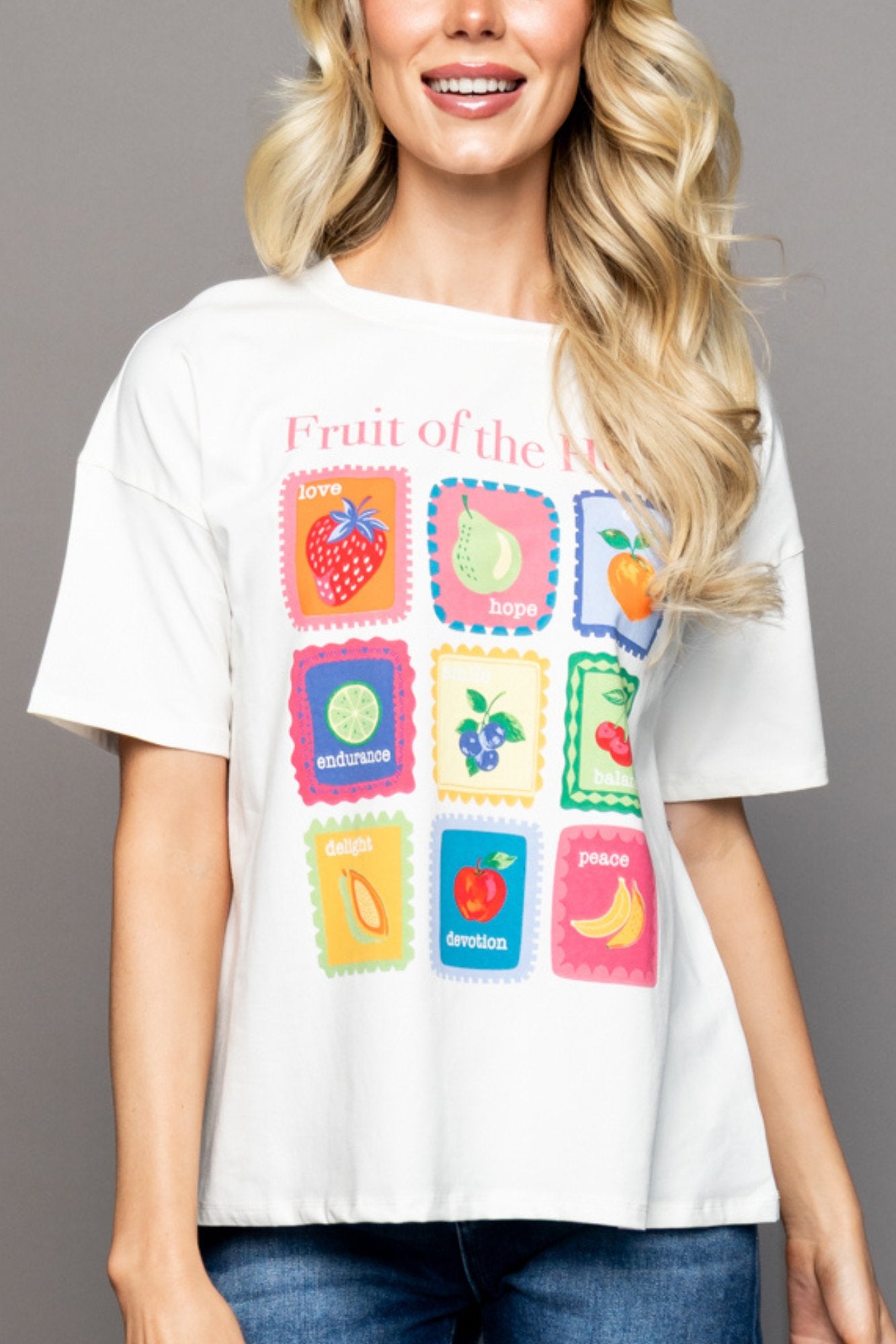 Fruit of the Heart Graphic Tee Clothing Holley Girl 