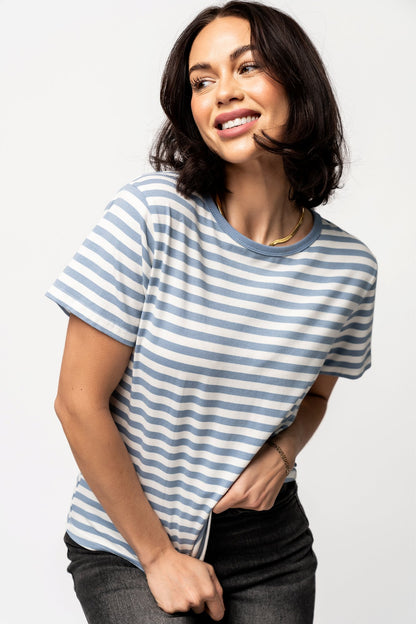 Margot Tee in Blue Holley Girl 