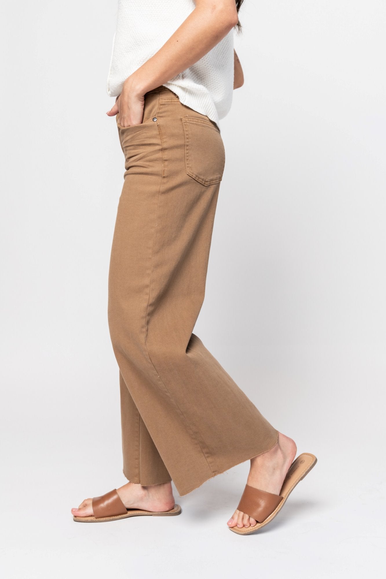 Mavis Pants in Brown Clothing Holley Girl 