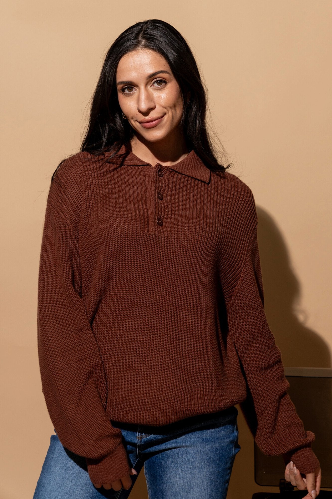 Timberline Top in Cocoa Clothing Holley Girl 