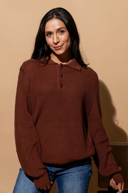 Timberline Top in Cocoa Clothing Holley Girl 