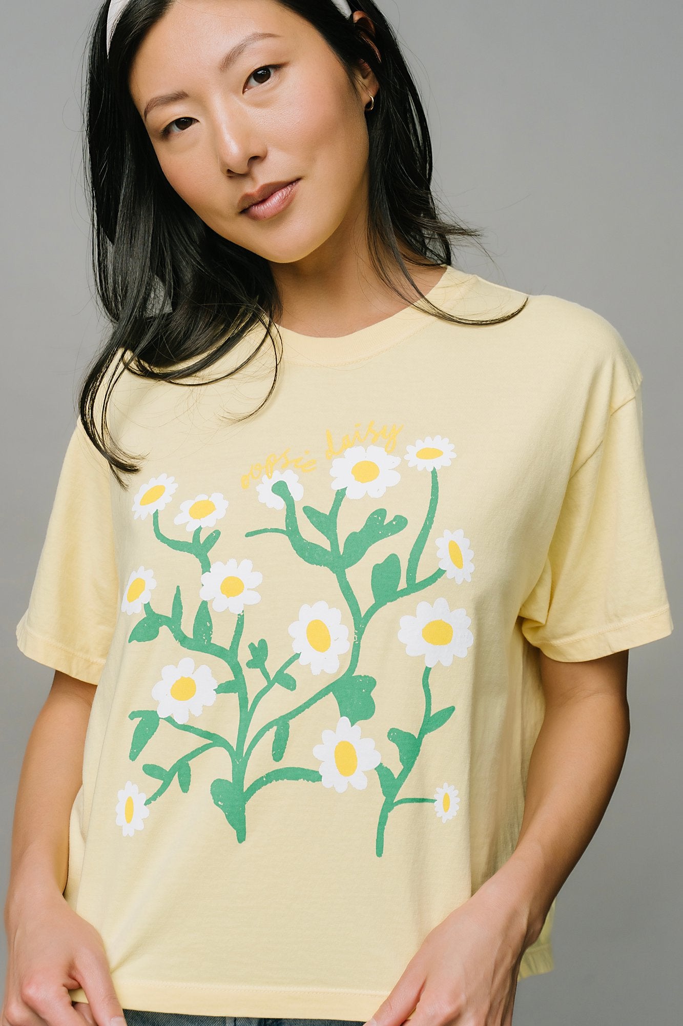 Daisy Boxy Tee Clothing Holley Girl 