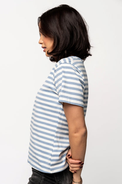 Margot Tee in Blue Holley Girl 