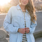 Damon Shirt Jacket in Light Clothing Holley Girl 