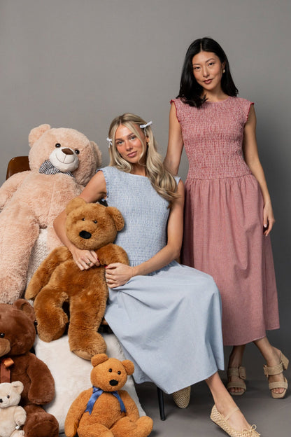 Picnic Dress in Ruby Clothing Holley Girl 