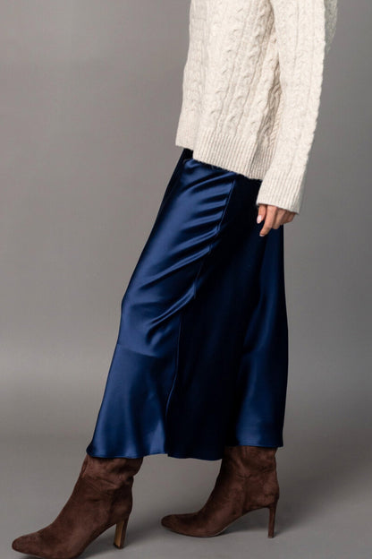 Athena Skirt in Navy Clothing Holley Girl 