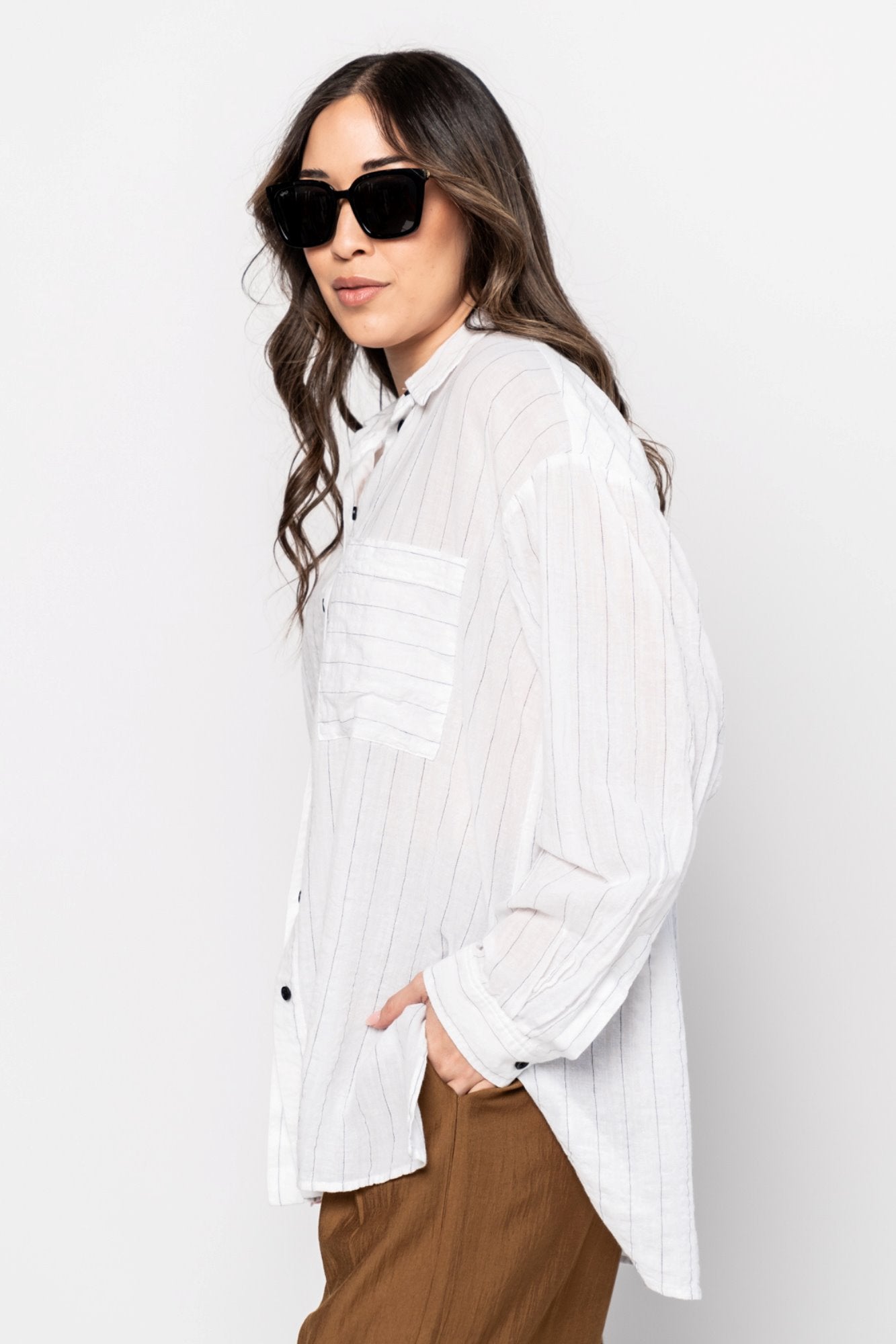 Breezy Button Down Holley Girl 