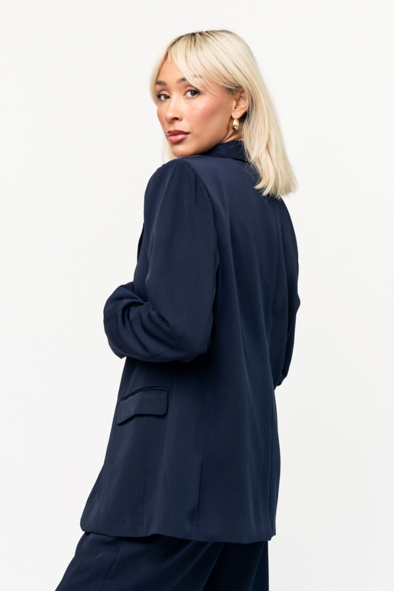 Jessie Blazer in Navy Clothing Holley Girl 