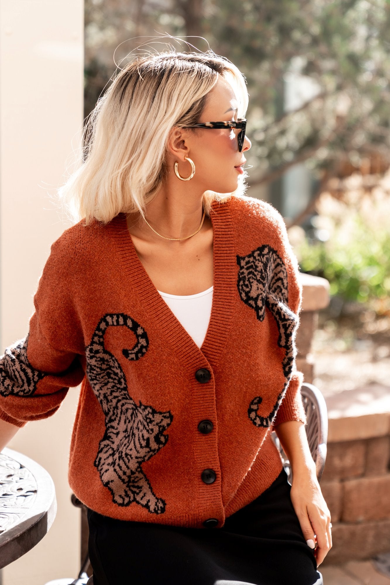 Tigress Sweater in Rust – Holley Girl