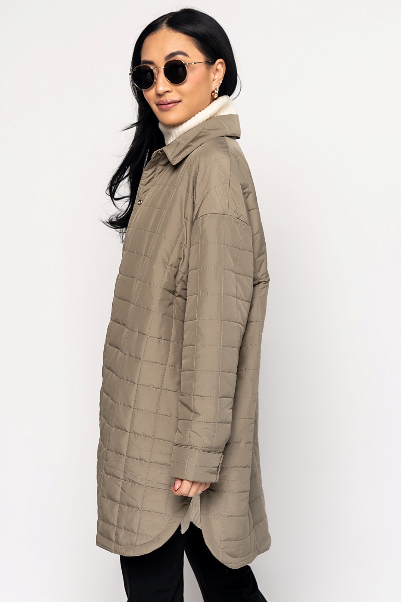 Avery Jacket in Olive Holley Girl 