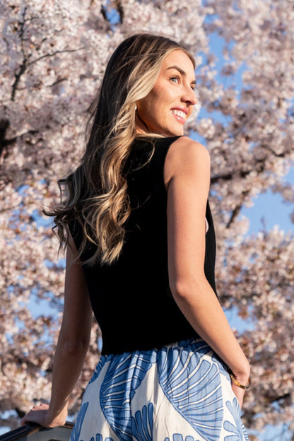 Spencer Vest in Black Holley Girl 