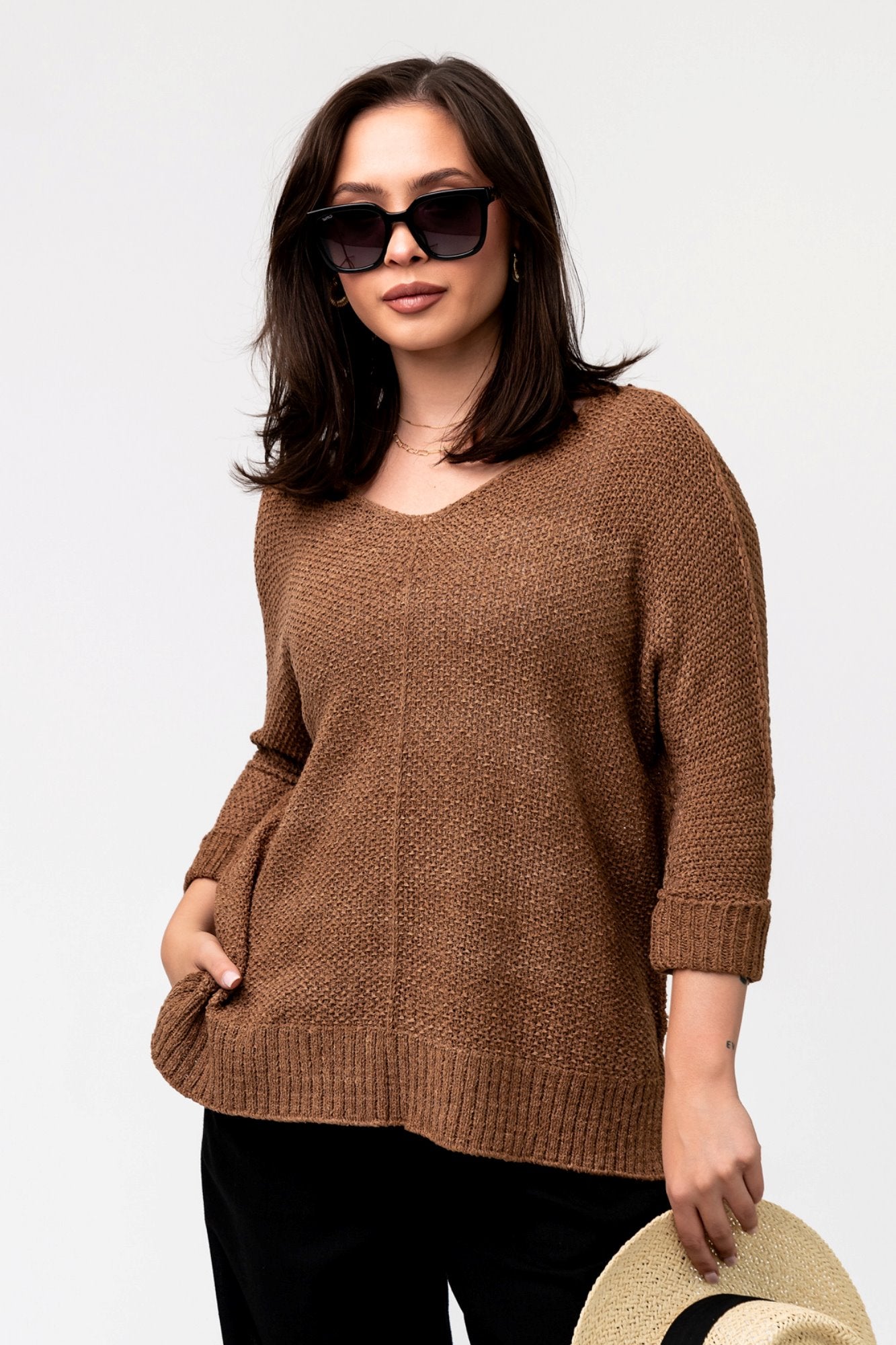 Crosby Top in Cinnamon Holley Girl 