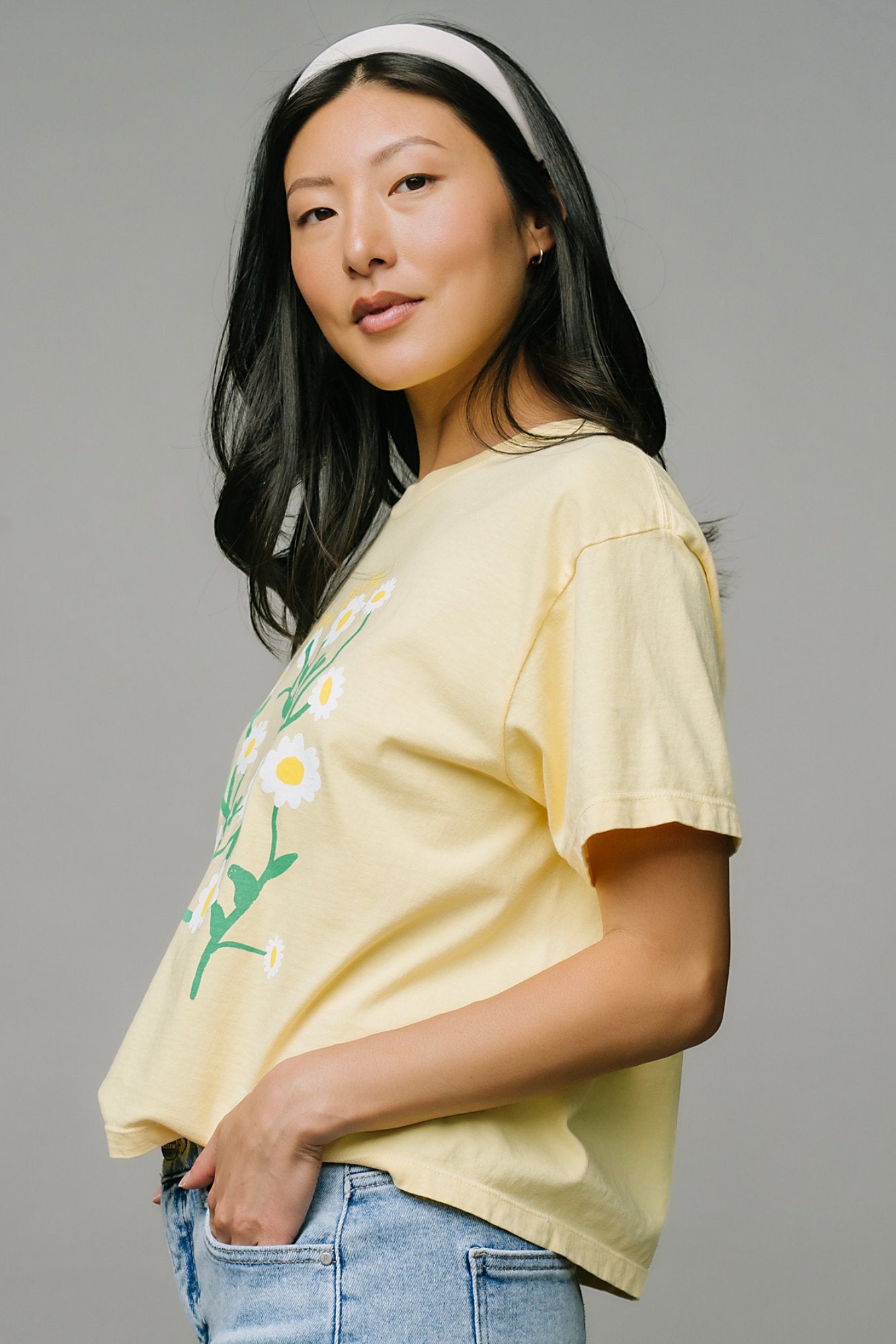 Daisy Boxy Tee Clothing Holley Girl 