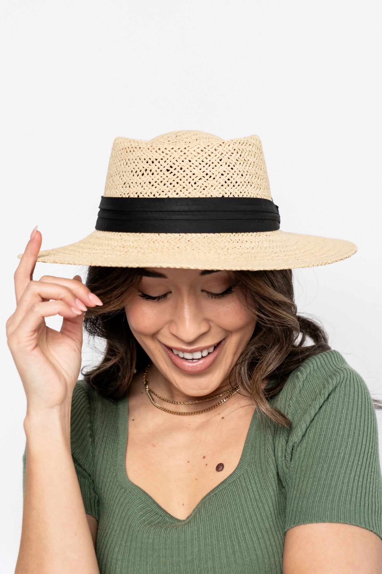 Newport Hat in Fawn Holley Girl 