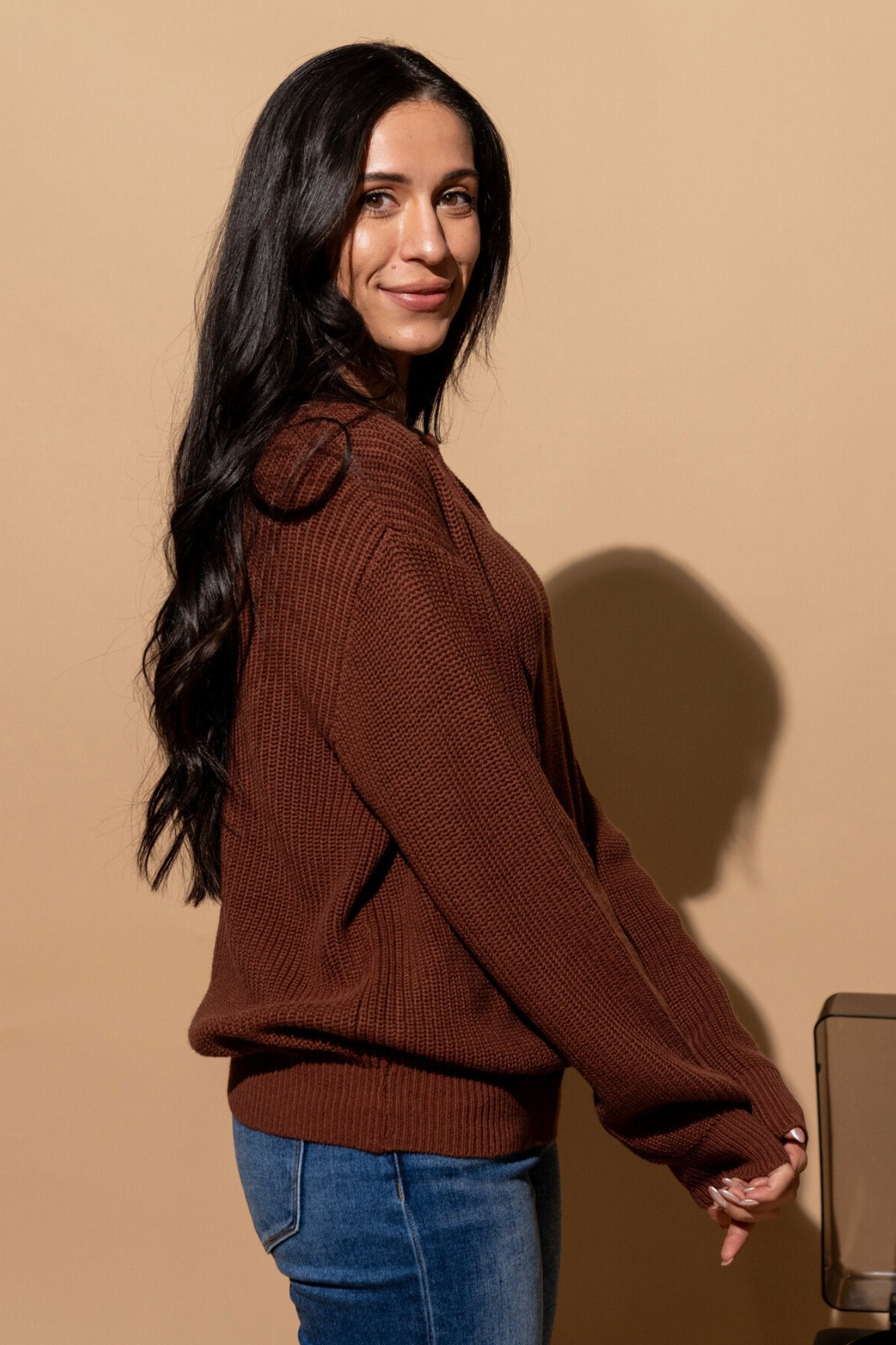 Timberline Top in Cocoa Clothing Holley Girl 