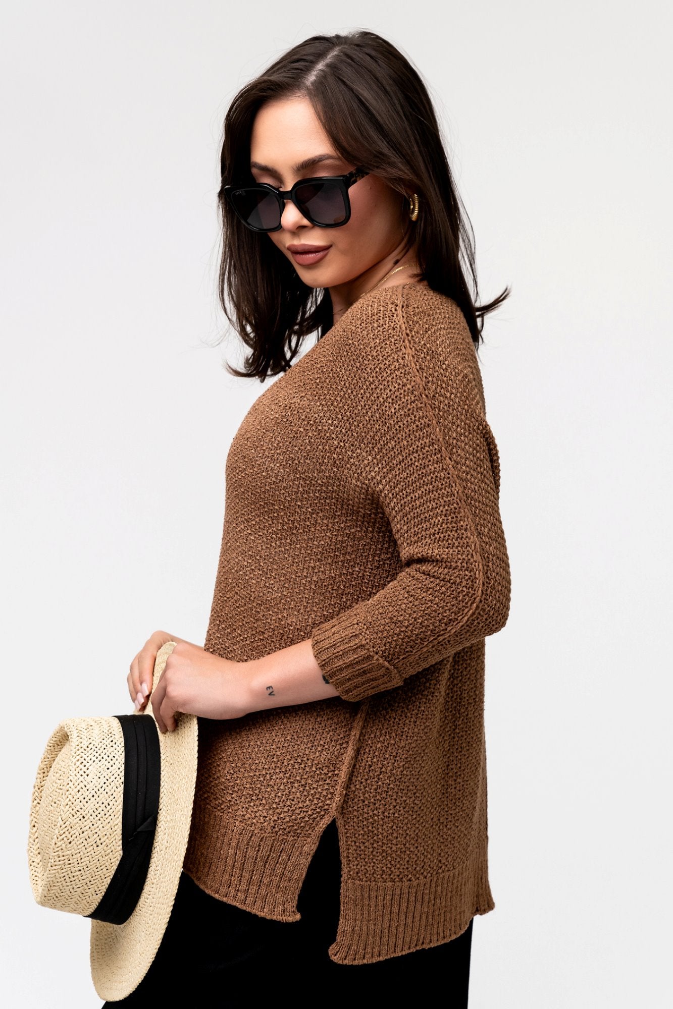 Crosby Top in Cinnamon Holley Girl 