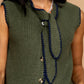 Penelope Top in Olive Clothing Holley Girl 
