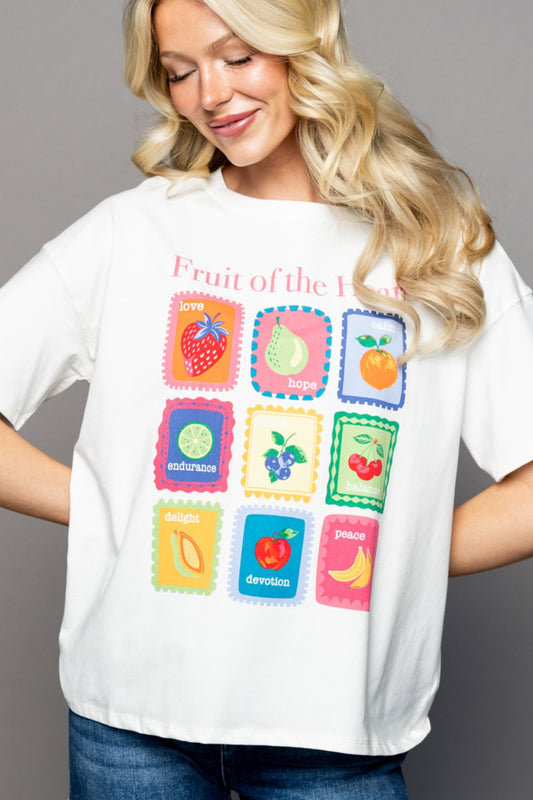 Fruit of the Heart Graphic Tee Clothing Holley Girl 