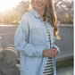 Damon Shirt Jacket in Light Clothing Holley Girl 