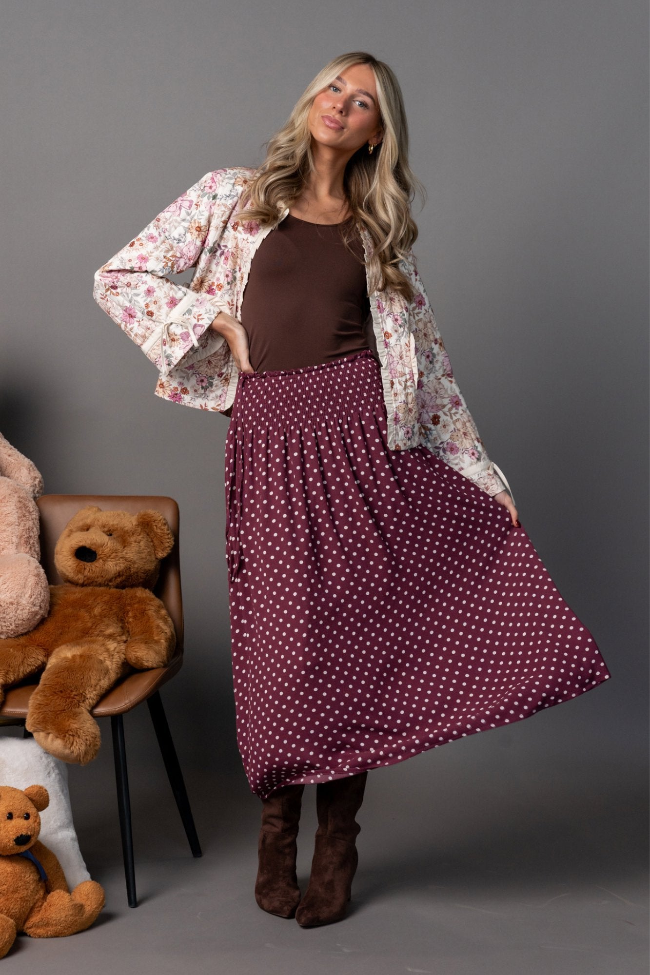 Twirl & Tell Skirt Clothing Holley Girl 