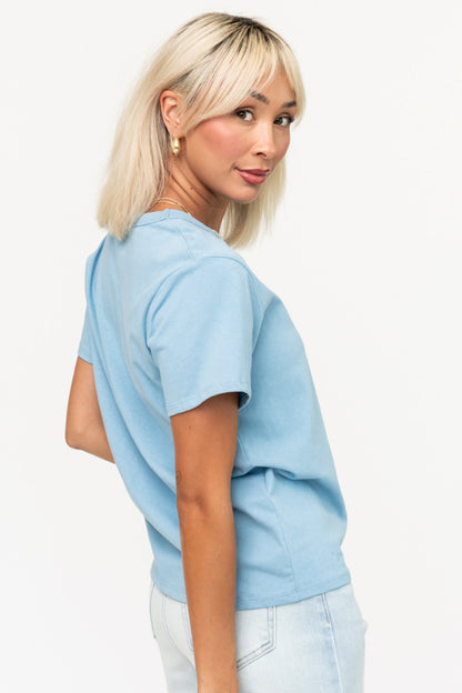 Dove Tee in Cloud Clothing Holley Girl 