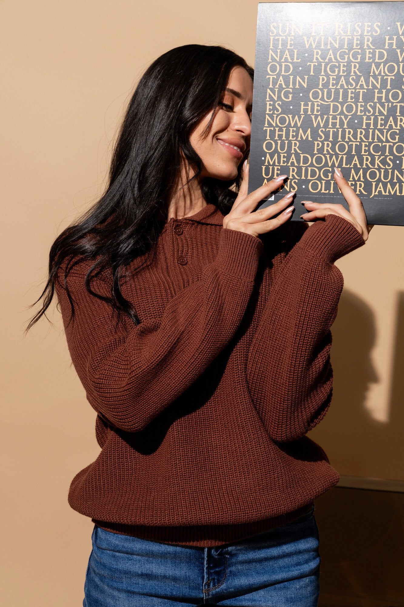 Timberline Top in Cocoa Clothing Holley Girl 