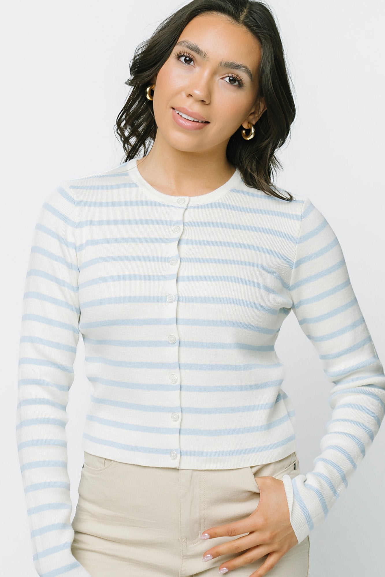 Blue Cove Cardigan Clothing Holley Girl 