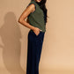 Penelope Top in Olive Clothing Holley Girl 