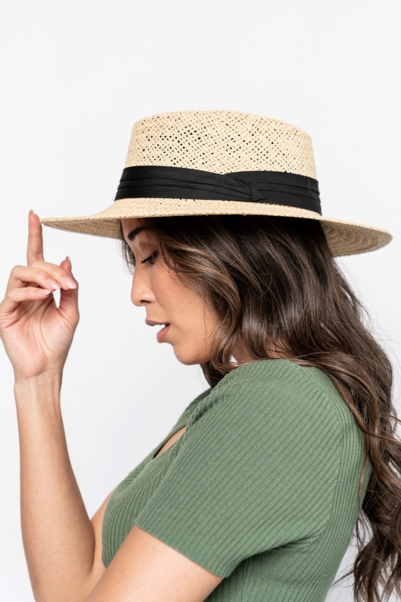 Newport Hat in Fawn Holley Girl 