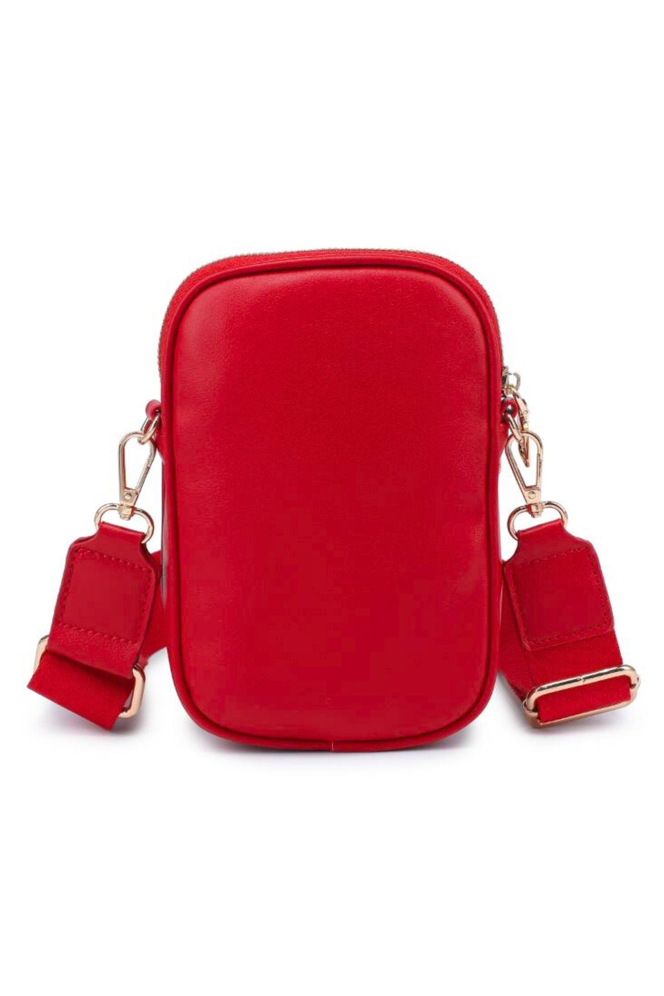 Marion Bag in Red Holley Girl 