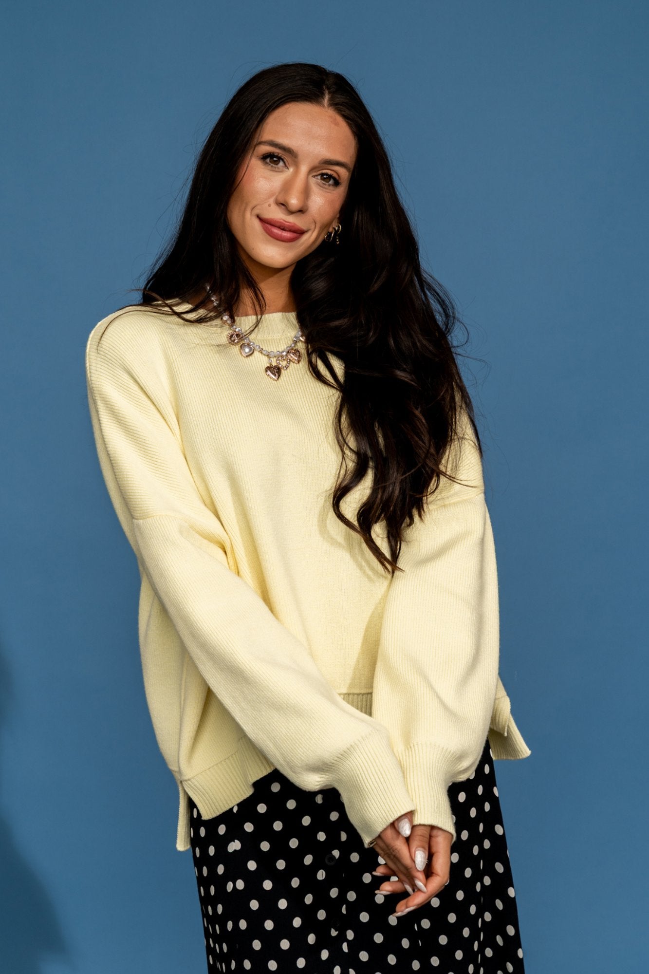 Marisol Sweater in Daisy Clothing Holley Girl 