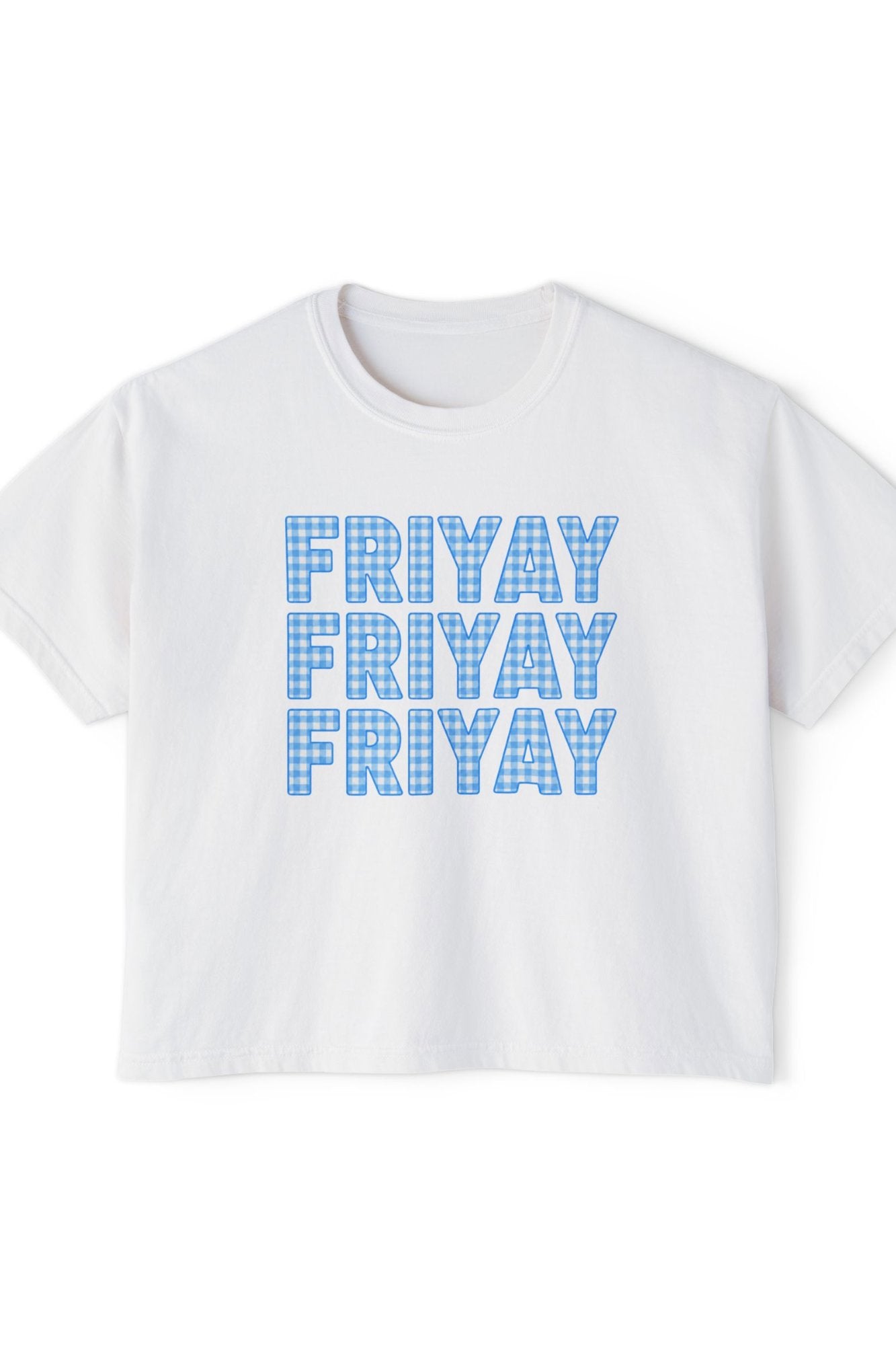 FRIYAY - Boxy Tee T-Shirt Printify 
