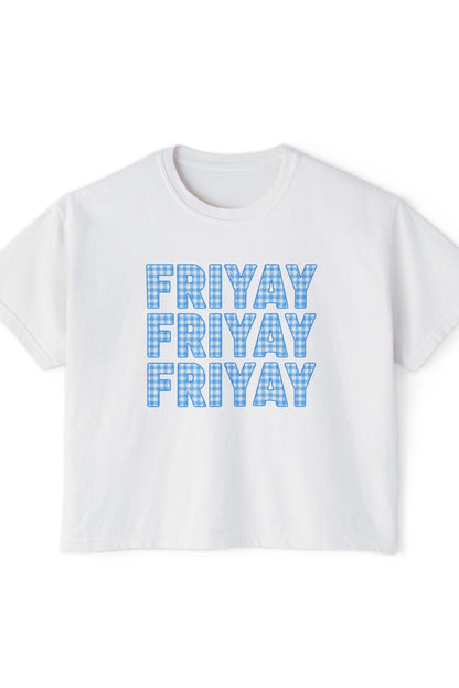 FRIYAY - Boxy Tee T-Shirt Printify 