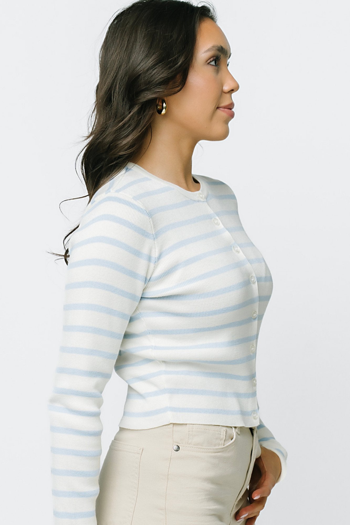 Blue Cove Cardigan Clothing Holley Girl 