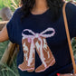 Boots and Bows Top Clothing Holley Girl 