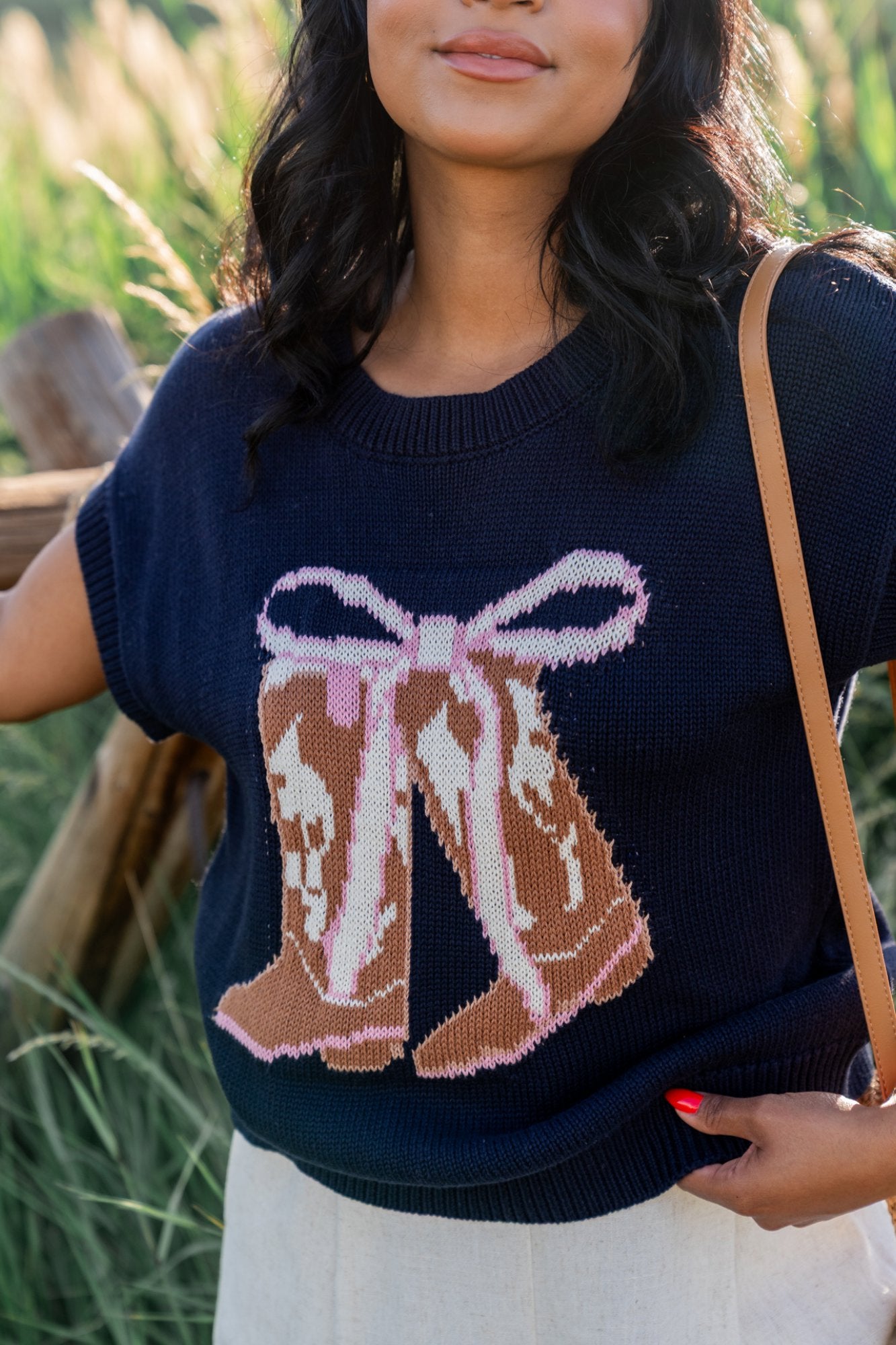 Boots and Bows Top Clothing Holley Girl 