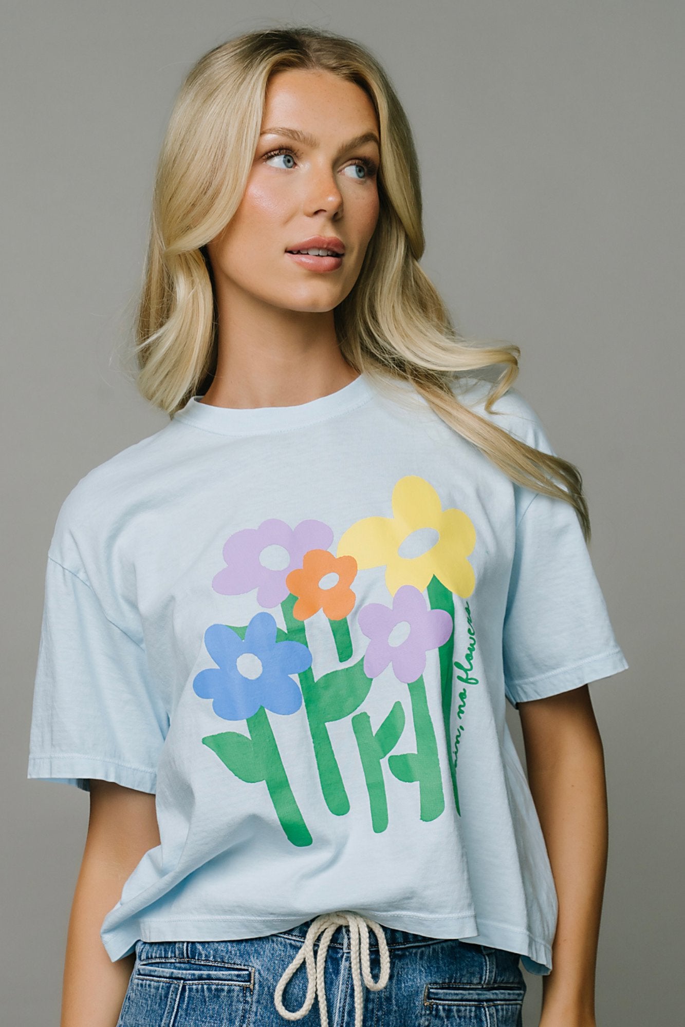 Petal Pop Boxy Tee Clothing Holley Girl 