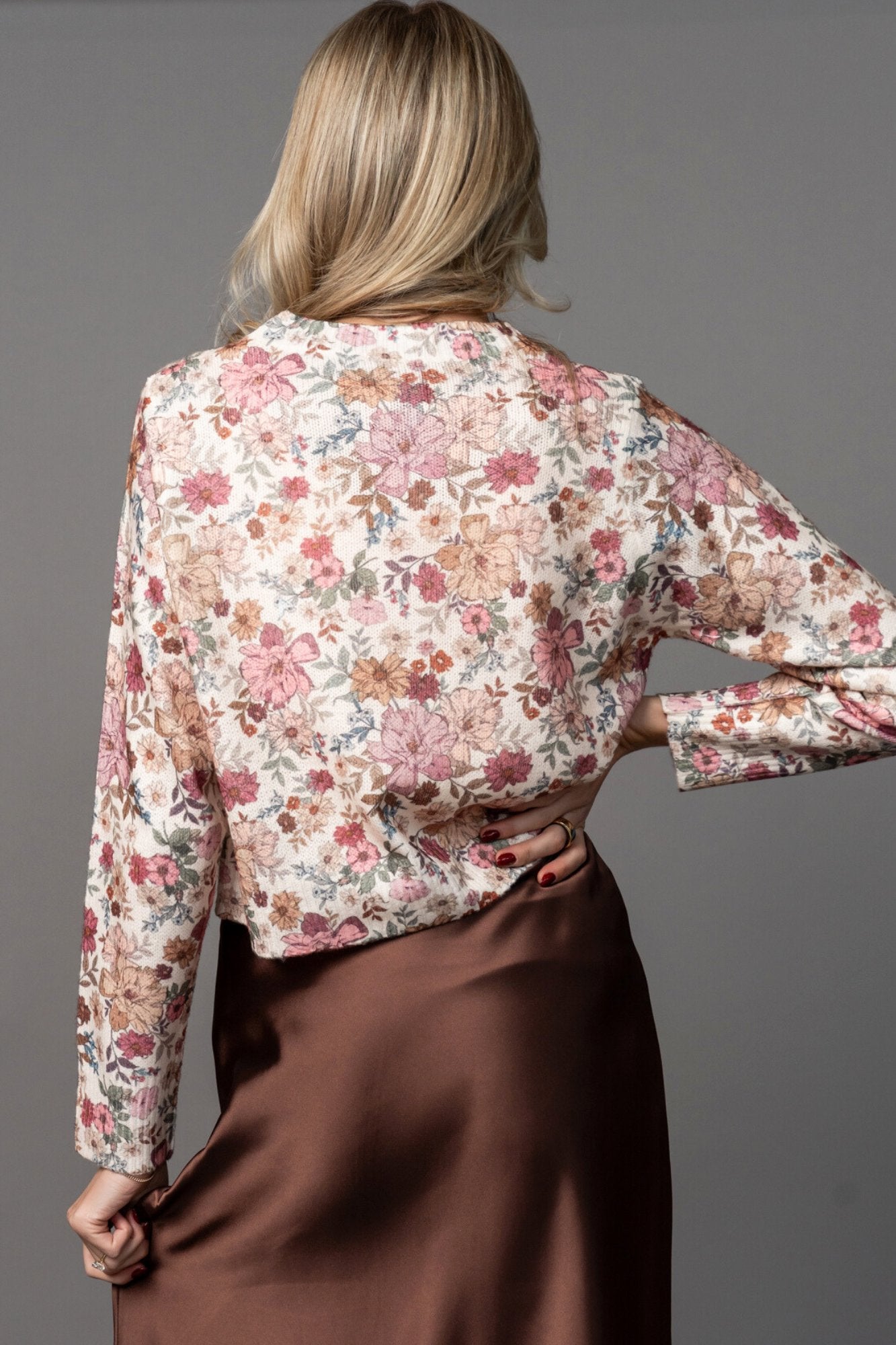 Blushin' Bloom Cardigan Clothing Holley Girl 