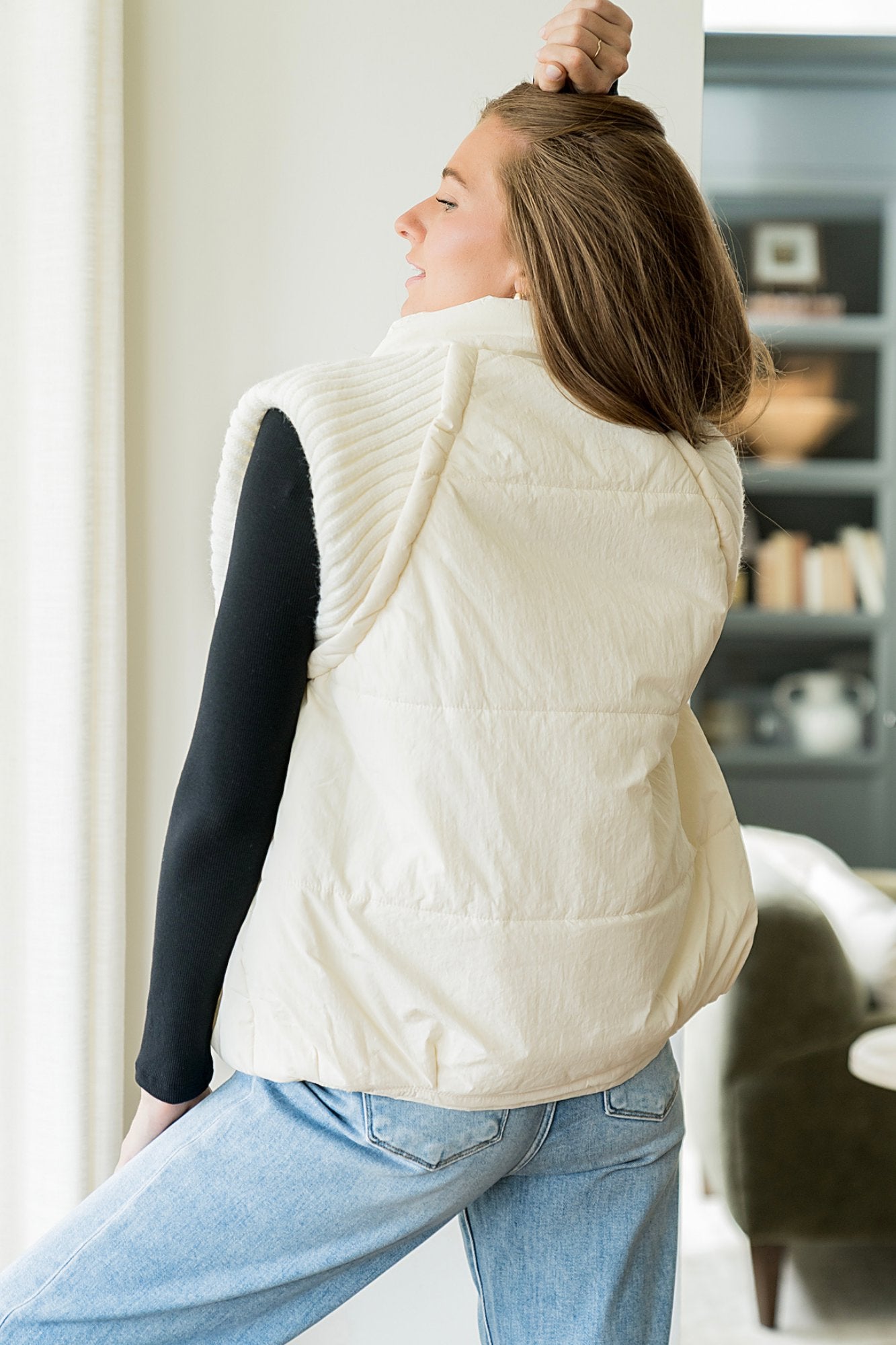 Vanilla Drift Vest Clothing Holley Girl 