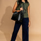 Penelope Top in Olive Clothing Holley Girl 